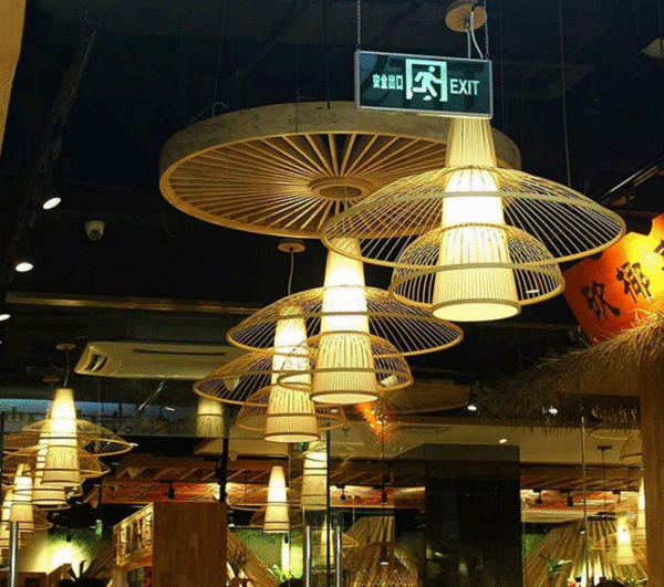 Bamboo Lamp Shade