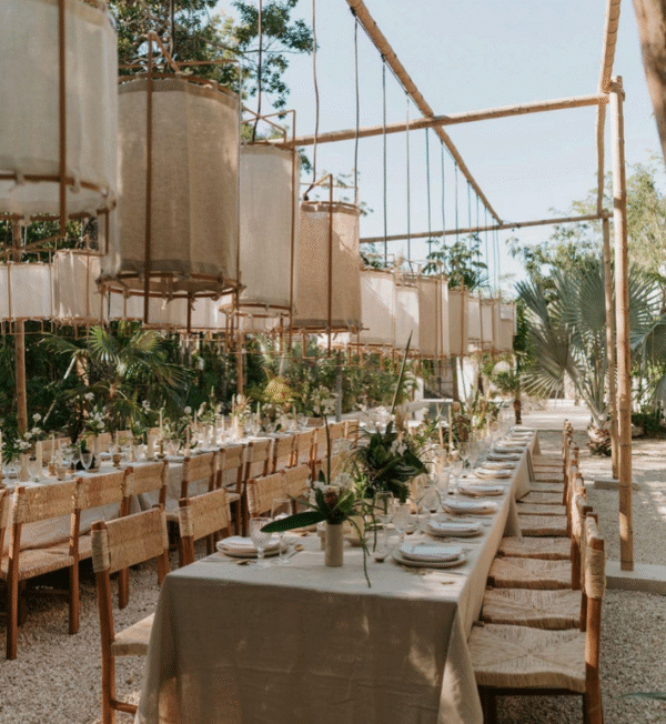 Jute laminated fabric suitable for Outdoor lamp