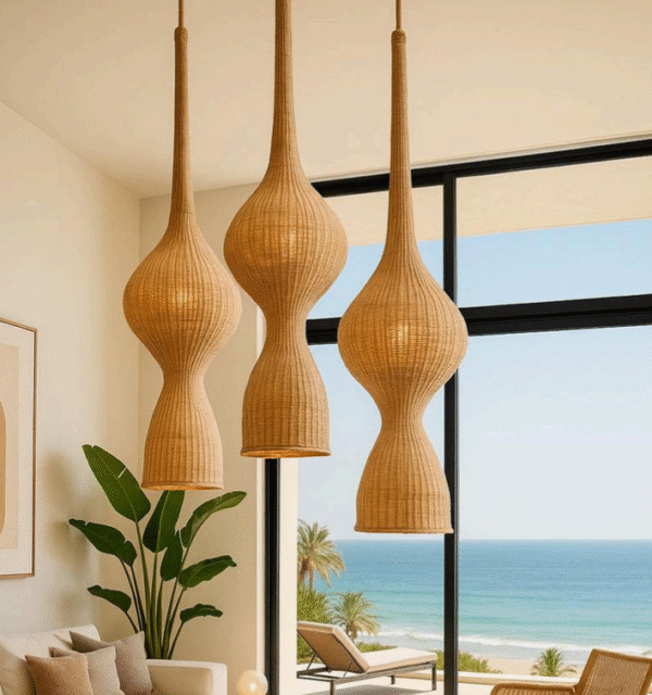 Rattan Lamp