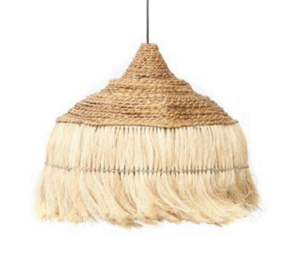 Jute + Cot Lamp
