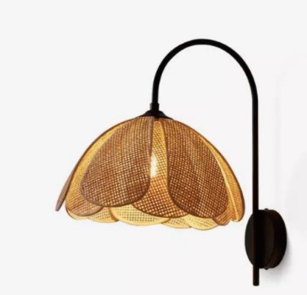 Rattan Wall Lamp